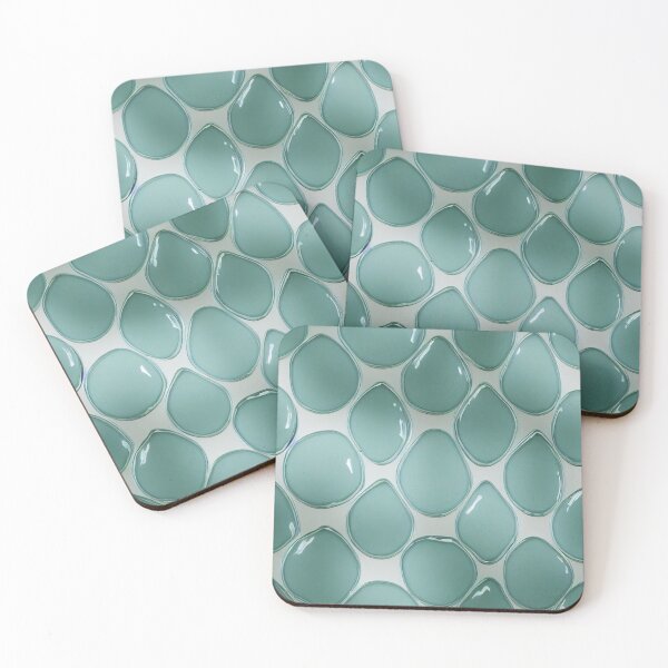 Item preview, Mint tiles pattern designed and sold by recollectionsv.