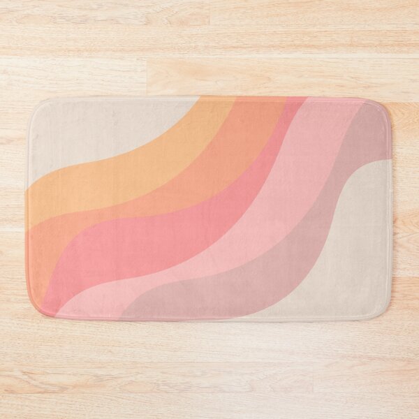 Item preview, Pink and orange diagonal waves design designed and sold by BattaAnastasia.