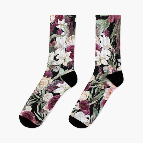 Item preview, Watercolor Burgundy Floral Garden designed and sold by Cutiespattern.