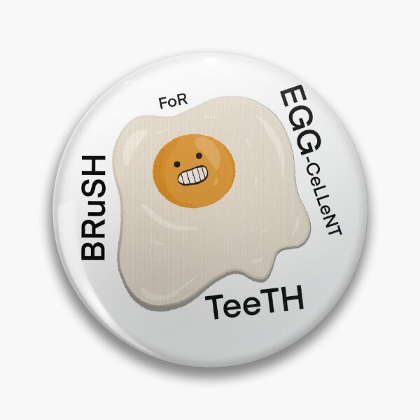 Item preview, Kawaii Brush for egg-cellent teeth Liam Fitzpatrick  designed and sold by LiamFitzpatrick.