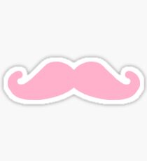 Markiplier Pink mustashe Sticker