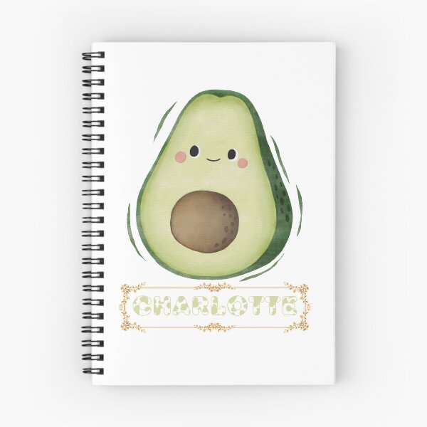 Item preview, Avocado Charlotte With The Name of The Best Personalized Gift designed and sold by TajfunX.