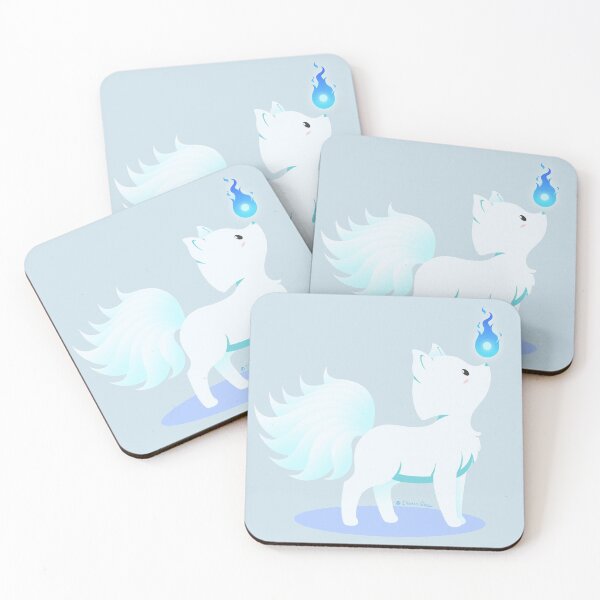 Item preview, Kawaii fantasy animals - Kyuubi no Kitsune designed and sold by SilveryDreams.