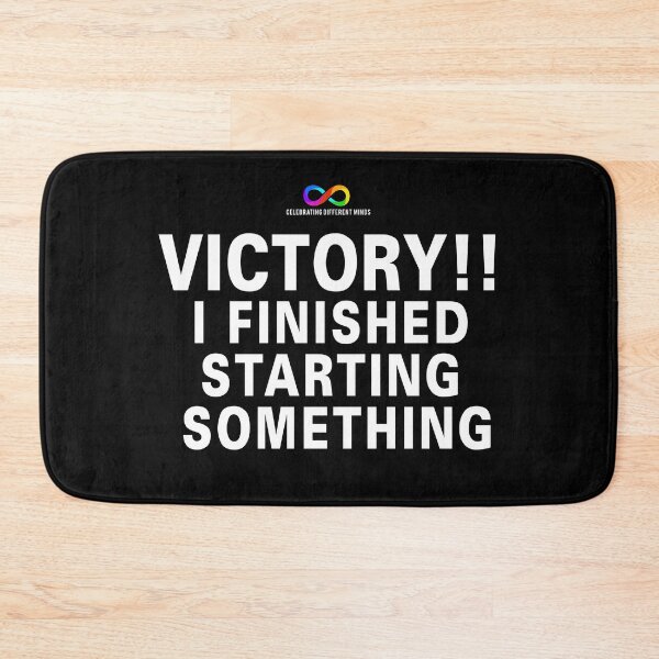 Item preview, Victory!! I finished starting something designed and sold by Death Rock Tee.