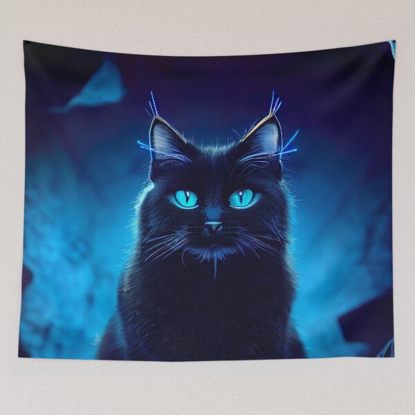 Item preview, Eqoh The Wizard Cat designed and sold by MagicCatSociety.