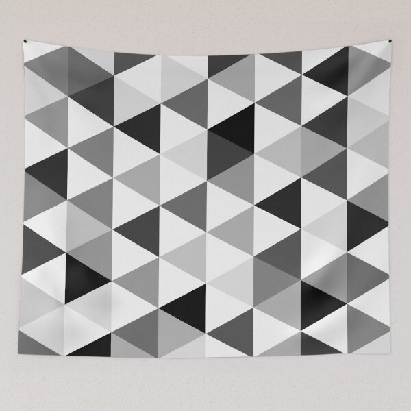 Item preview, Triangles in black, grey and white designed and sold by F Designs.