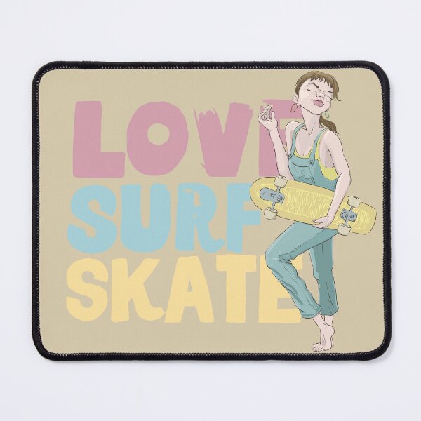 Item preview, Love surf skate designed and sold by motylanoga.