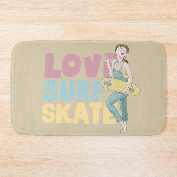 Item preview, Love surf skate designed and sold by motylanoga.