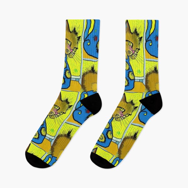 Item preview, Vincent van Mog (#04) Van Gogh cat [Create a set!] designed and sold by SolidEarthArt.