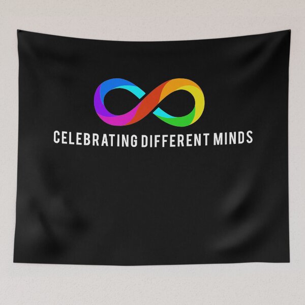 Item preview, Celebrating different minds. designed and sold by Death Rock Tee.