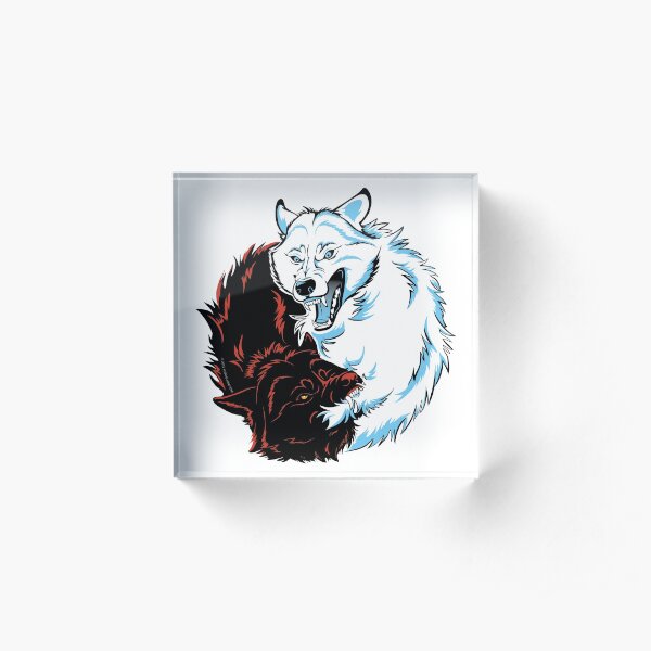 The one you feed Acrylic Block