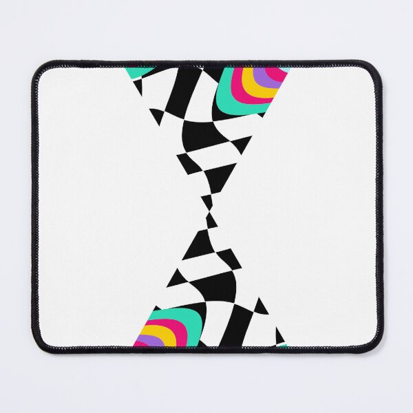 Item preview, Trippy Time - Optical Illusion Colourful with Black and White Sand clock Trippy Design designed and sold by MrGiftee.