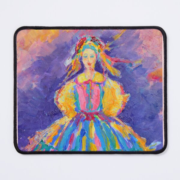 Item preview, Polish folklore folk art Poland Lowicz Girl designed and sold by tanabe.