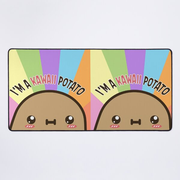 I'm so cute potato mouse pad