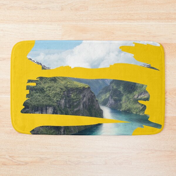 Item preview, Blue skies, Green Lands! Beautiful Natural Landscape Paintbrush Wild Nature Design  designed and sold by MrGiftee.