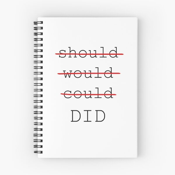 Item preview, Should would could motivational quote design designed and sold by Amychii.