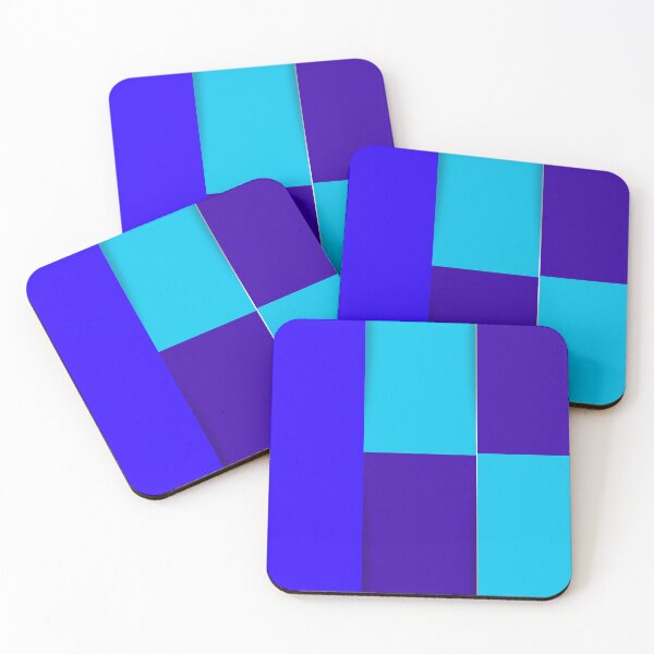 Item preview, Trippy Blues - Stunning Asymmetric Blue Turquoise and Baby Blue Background Design  designed and sold by MrGiftee.