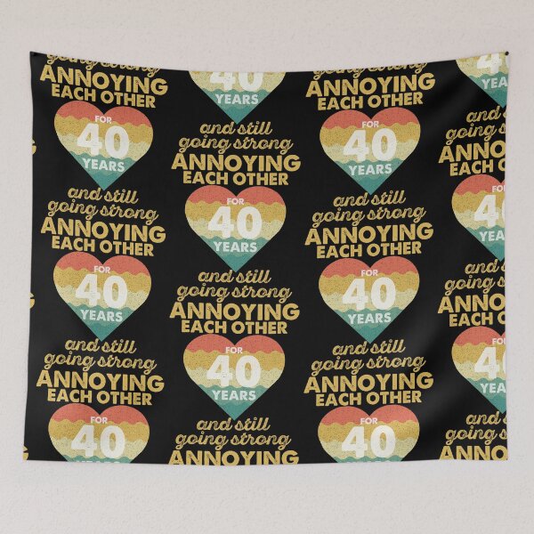 Item preview, Annoying Each Other For 40 Years And Still Going Strong designed and sold by Qudkin.