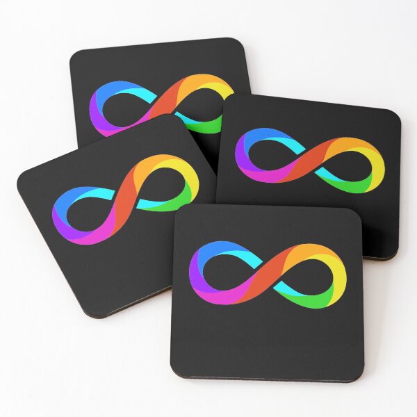 Item preview, The rainbow infinity sign designed and sold by Death Rock Tee.