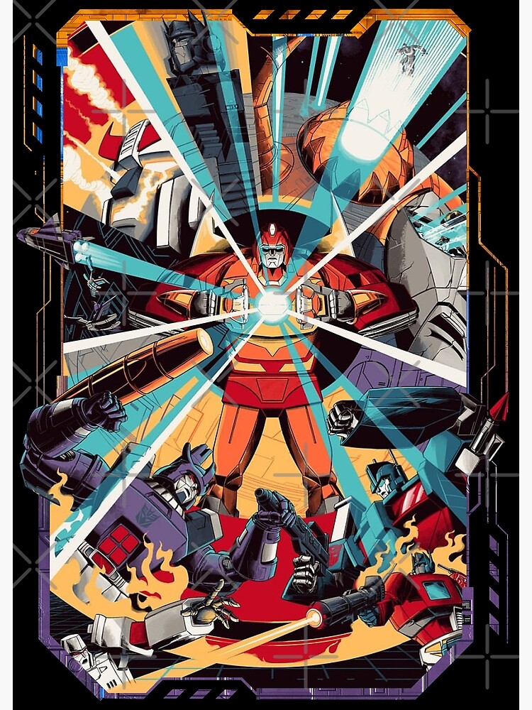 Disover Transformers The Movie 1986 Premium Matte Vertical Poster