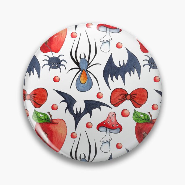 Item preview, Bat, spider, apple and mushroom, special halloween designed and sold by JAG2B.