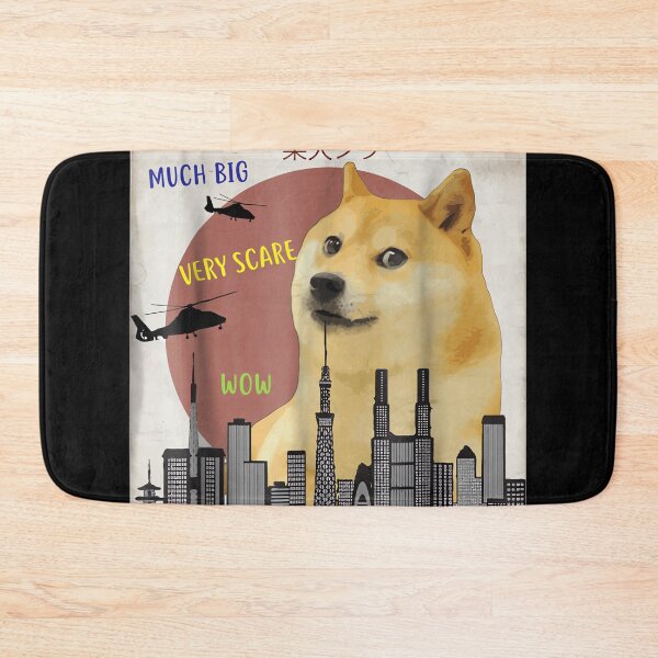 Item preview, Dogezilla Funny Doge Meme Shiba Inu Dog designed and sold by sundttanyou.