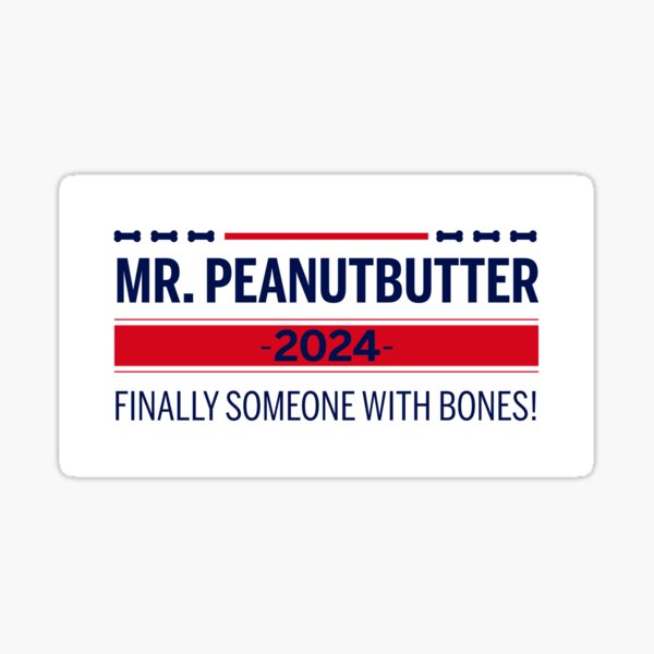 Mr Peanutbutter 2024 White Sticker For Sale By Madalpaca92 Redbubble   St,small,507x507 Pad,600x600,f8f8f8 