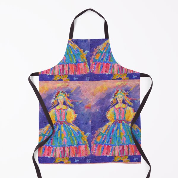 Item preview, Polish folklore folk art Poland Lowicz Girl designed and sold by tanabe.