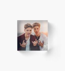 Marinez Twins Acrylic Block