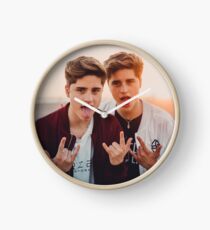 Marinez Twins Clock