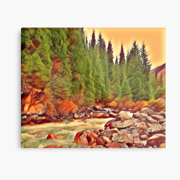 Item preview, Mountain stream designed and sold by MagiLand ⭐⭐⭐⭐⭐.