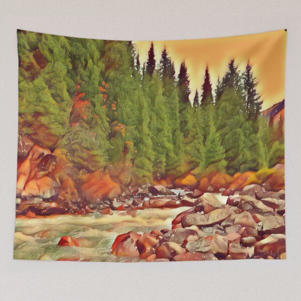 Item preview, Mountain stream designed and sold by MagiLand ⭐⭐⭐⭐⭐.
