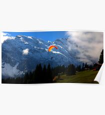 Paraglider 6 - Murren Poster