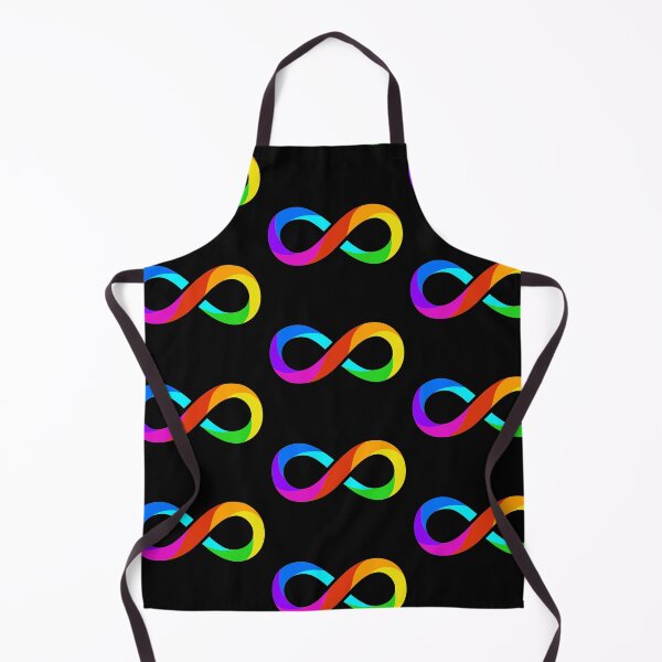 Item preview, The rainbow infinity sigm, small logo or pattern designed and sold by Death Rock Tee.