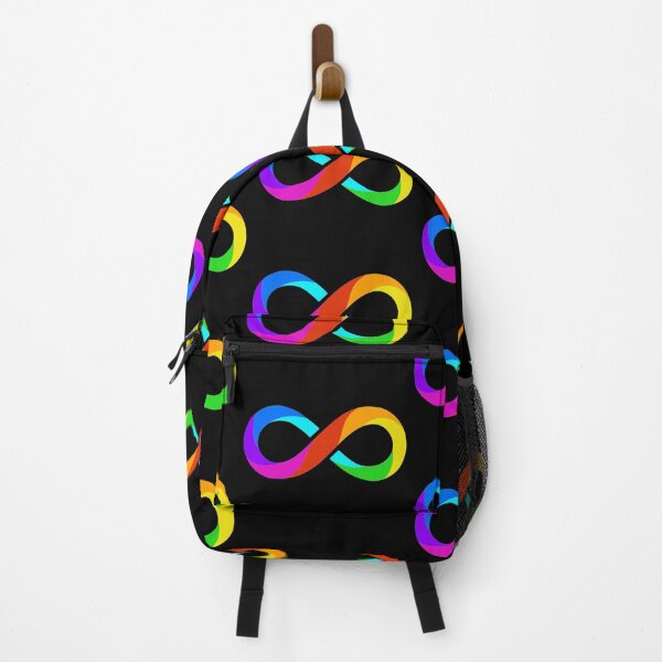 Item preview, The rainbow infinity sigm, small logo or pattern designed and sold by Death Rock Tee.