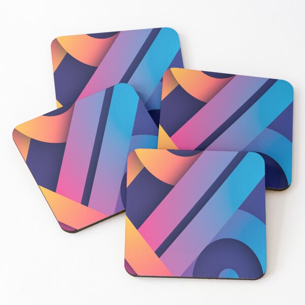 Item preview, Colorful modern overlaping layers background designed and sold by FNDES1GN5.