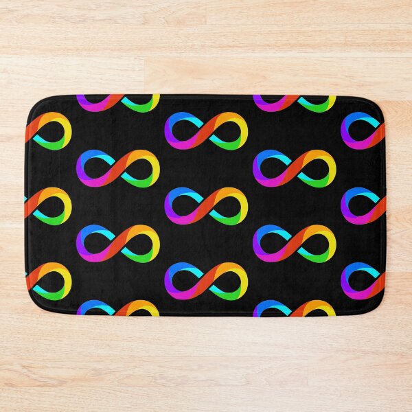 Item preview, The rainbow infinity sigm, small logo or pattern designed and sold by Death Rock Tee.