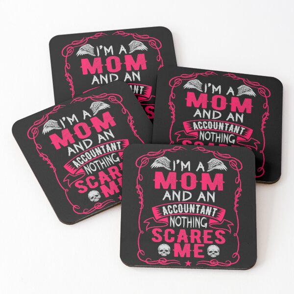 Item preview, Allhalloween I'm A Mom And an Accountant Nothing Scares Me | All Soul Day | 3 designed and sold by Rizty.