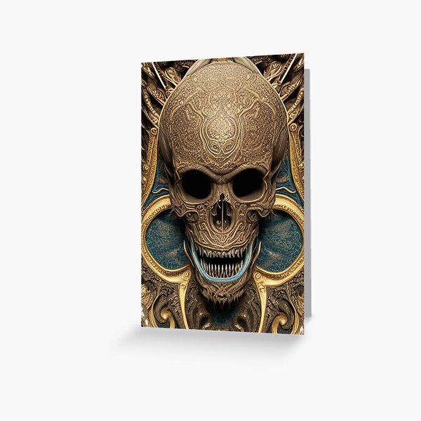 Item preview, Engraved Skull designed and sold by CherryBlack.