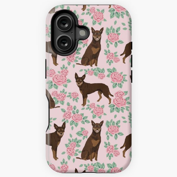 Item preview, Kelpie florals dog breed cute gifts pattern dog lover pet portraits pet friendly designs designed and sold by PetFriendly.
