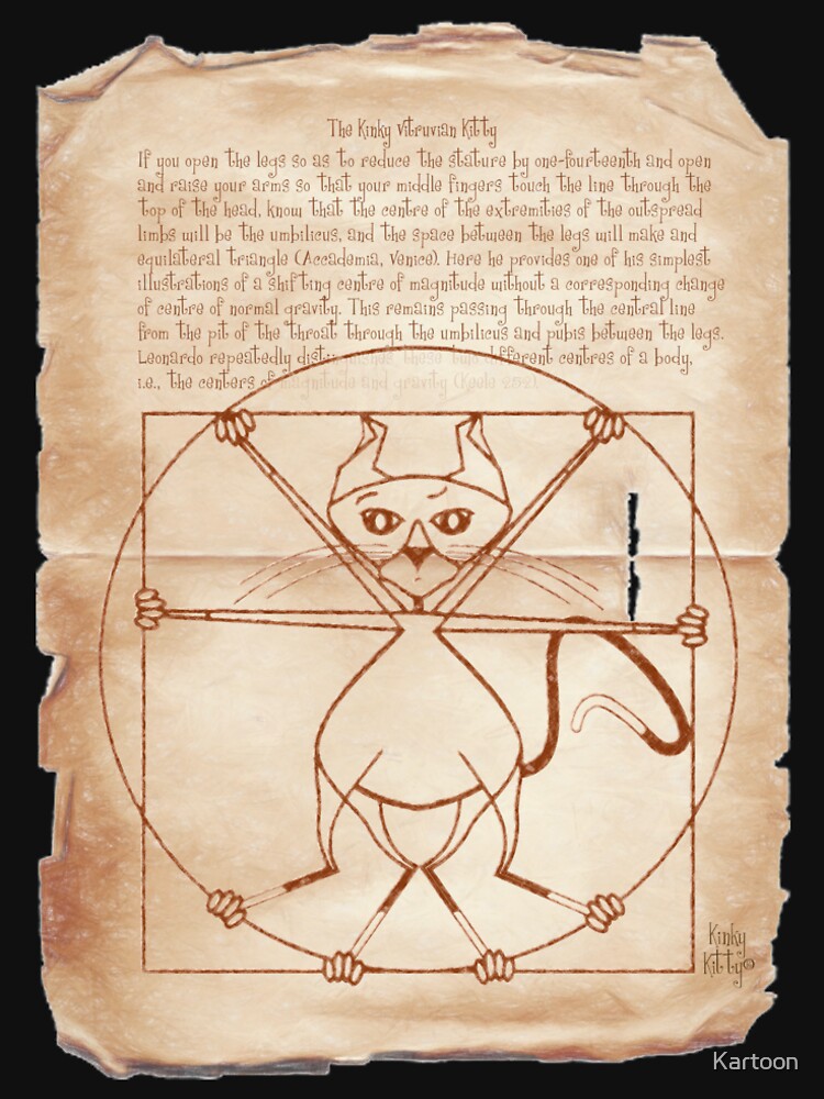 KINKY KITTY - The Kinky Vitruvian Kitty by Kartoon