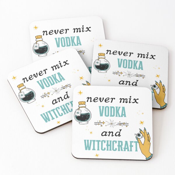 Item preview, Nunca mezcles Vodka y Witchcradt designed and sold by bellaria55.