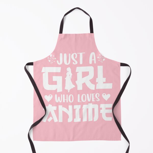 Item preview, Just a Girl Who Love Anime White Best Gifts For Anime and Manga Lover designed and sold by TajfunX.