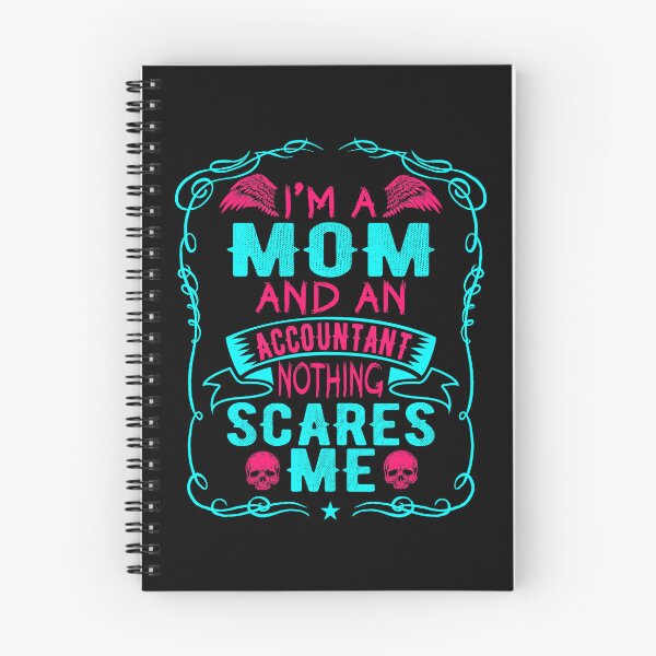 Item preview, Allhalloween I'm A Mom And an Accountant Nothing Scares Me | All Soul Day | 4 designed and sold by Rizty.