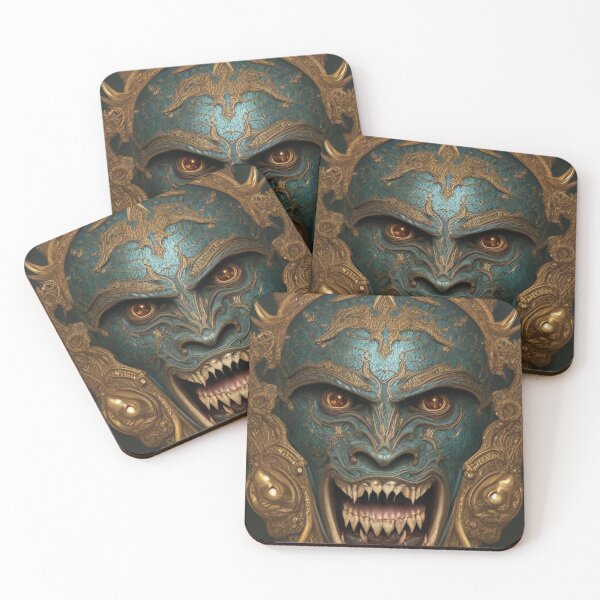 Item preview, Teal Demon designed and sold by CherryBlack.