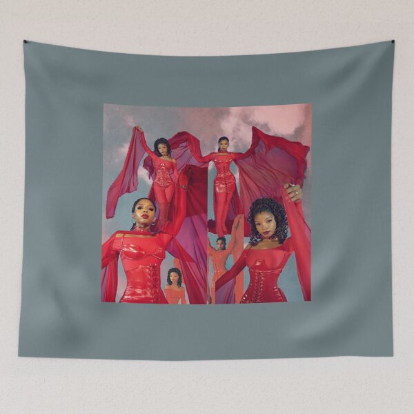 Item preview, Chloe X Halle Collage Red designed and sold by ShannonHenderso.