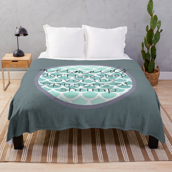 Item preview, Mermaids Don't Lose Sleep Over The Opinions Of Shrimp designed and sold by ShannonHenderso.
