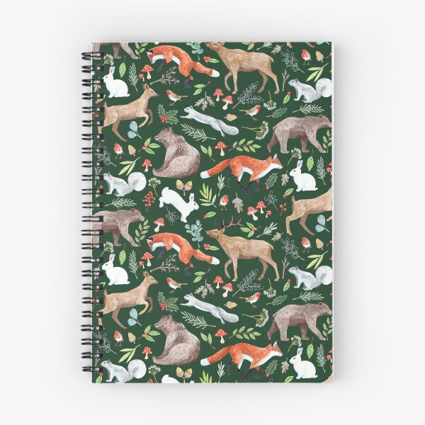 Item preview, Festive Woodland Animals designed and sold by By Kelly Attenborough.