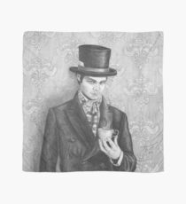 Mad Hatter Art Alice in Wonderland Art Fairy Tale Art Scarf