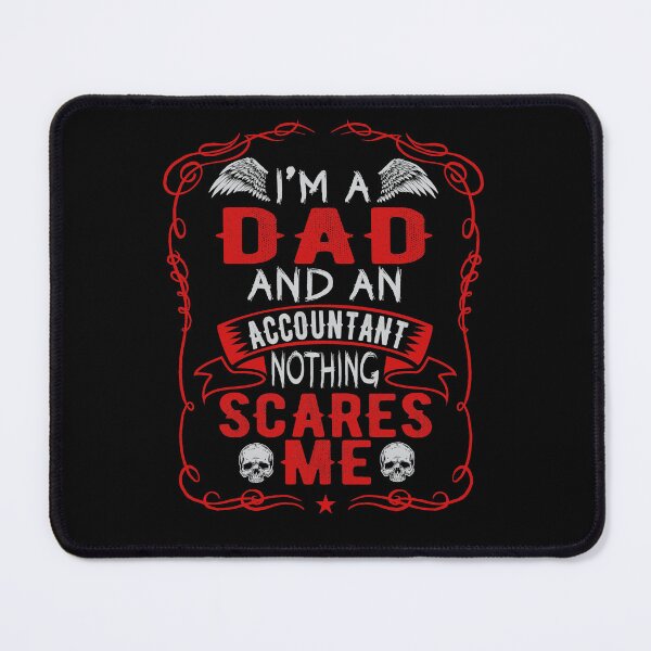 Item preview, Allhalloween I'm A Dad And an Accountant Nothing Scares Me | All Soul Day | 3 designed and sold by Rizty.